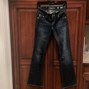 Miss Me Jeans , dark denim , 26 waist